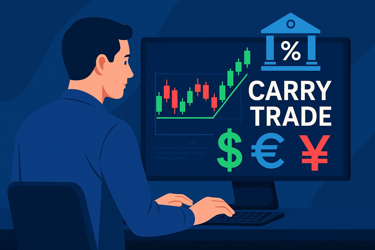 Carry trade: zarabianie na różnicy stóp procentowych na Forex