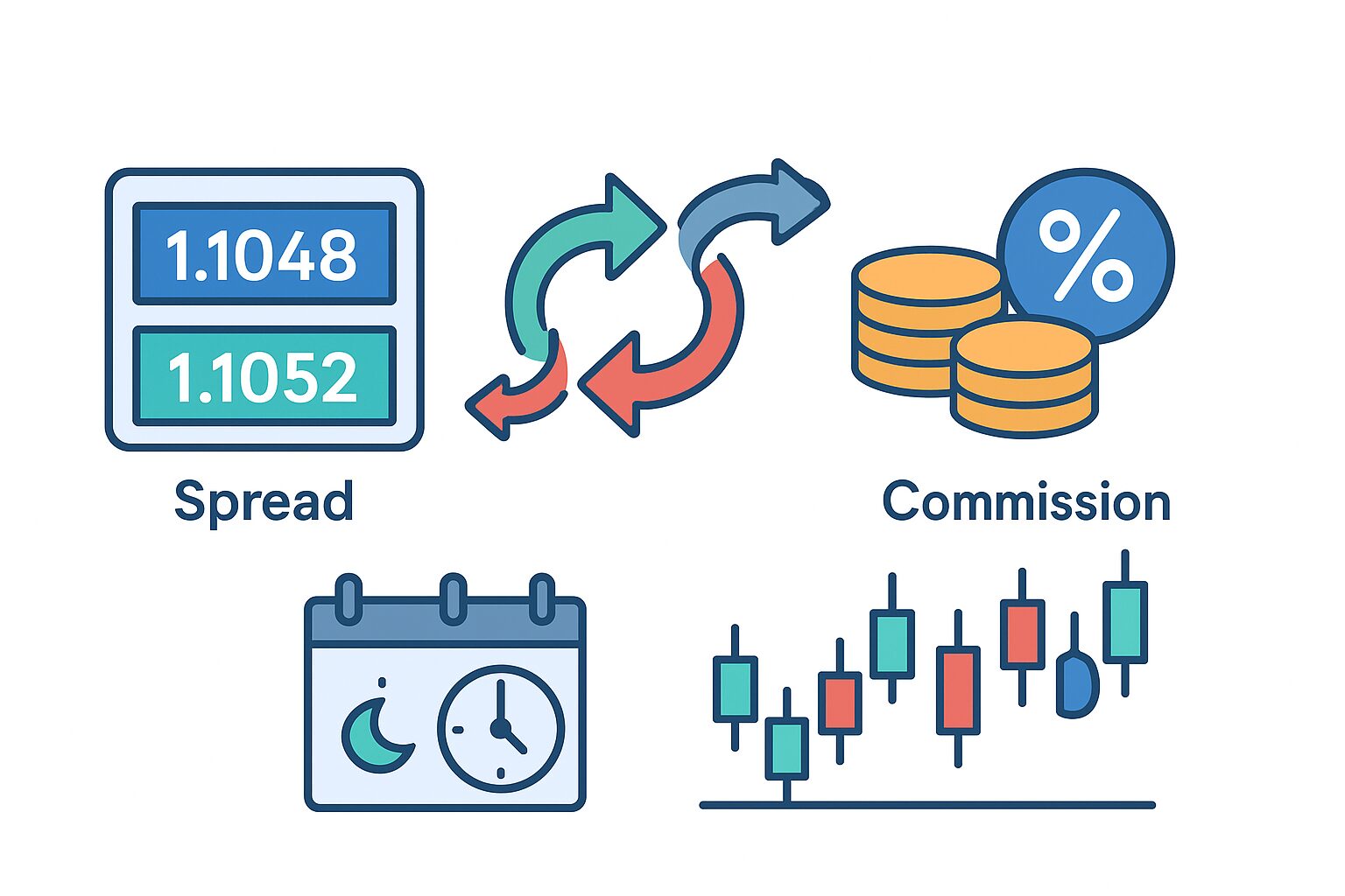 Forex Trading Costs: Spread, Swap, and Broker Commissions Explained