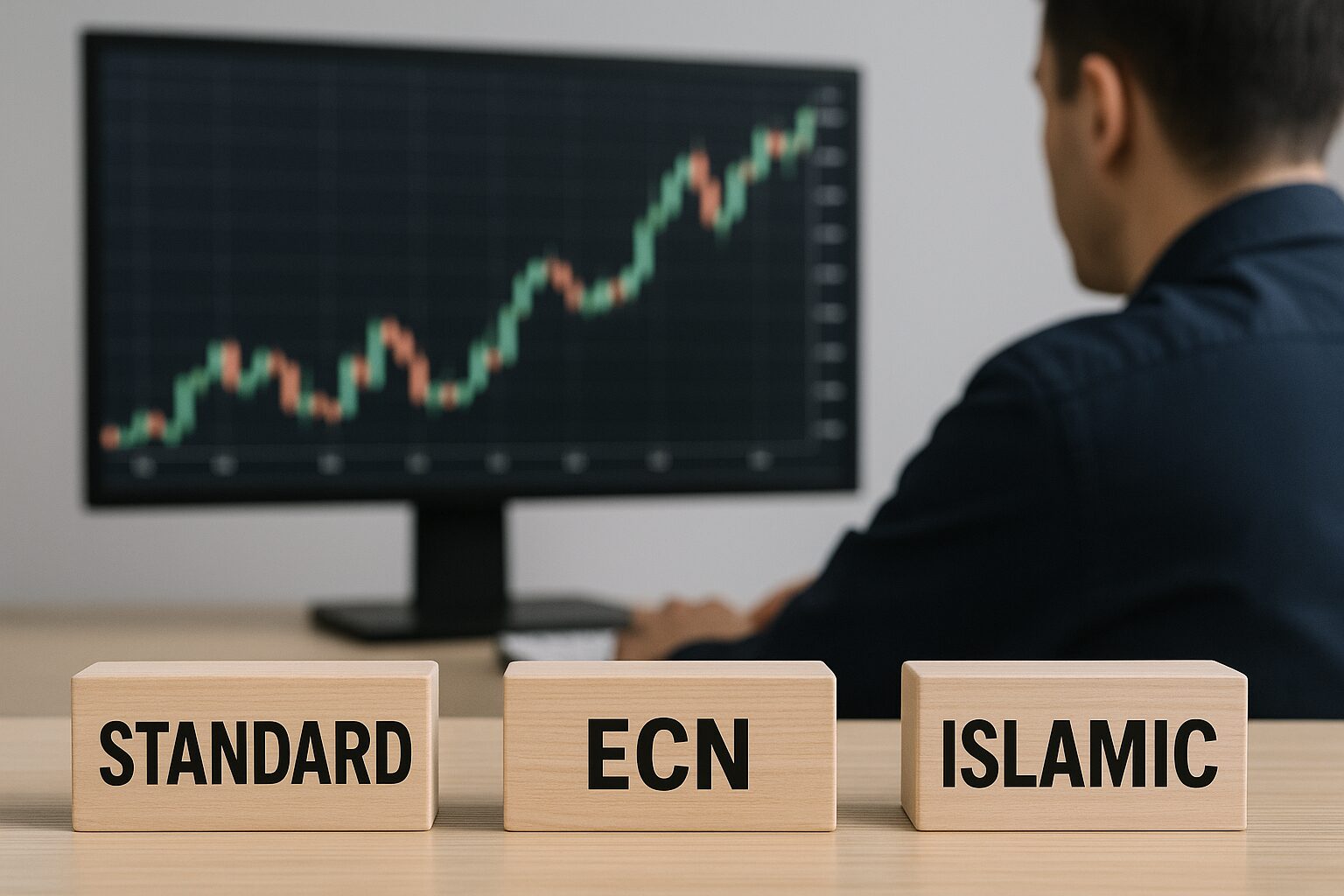 Typy kont Forex: standardowe, ECN (raw spread) i islamskie - dla kogo ktore
