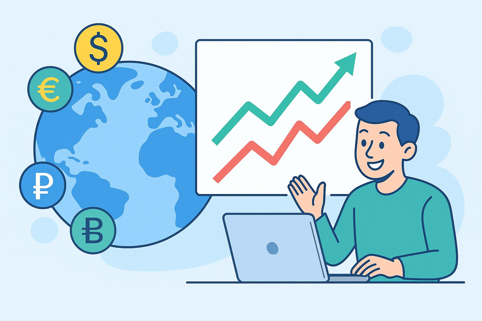 Forex en palabras sencillas — guía completa para principiantes
