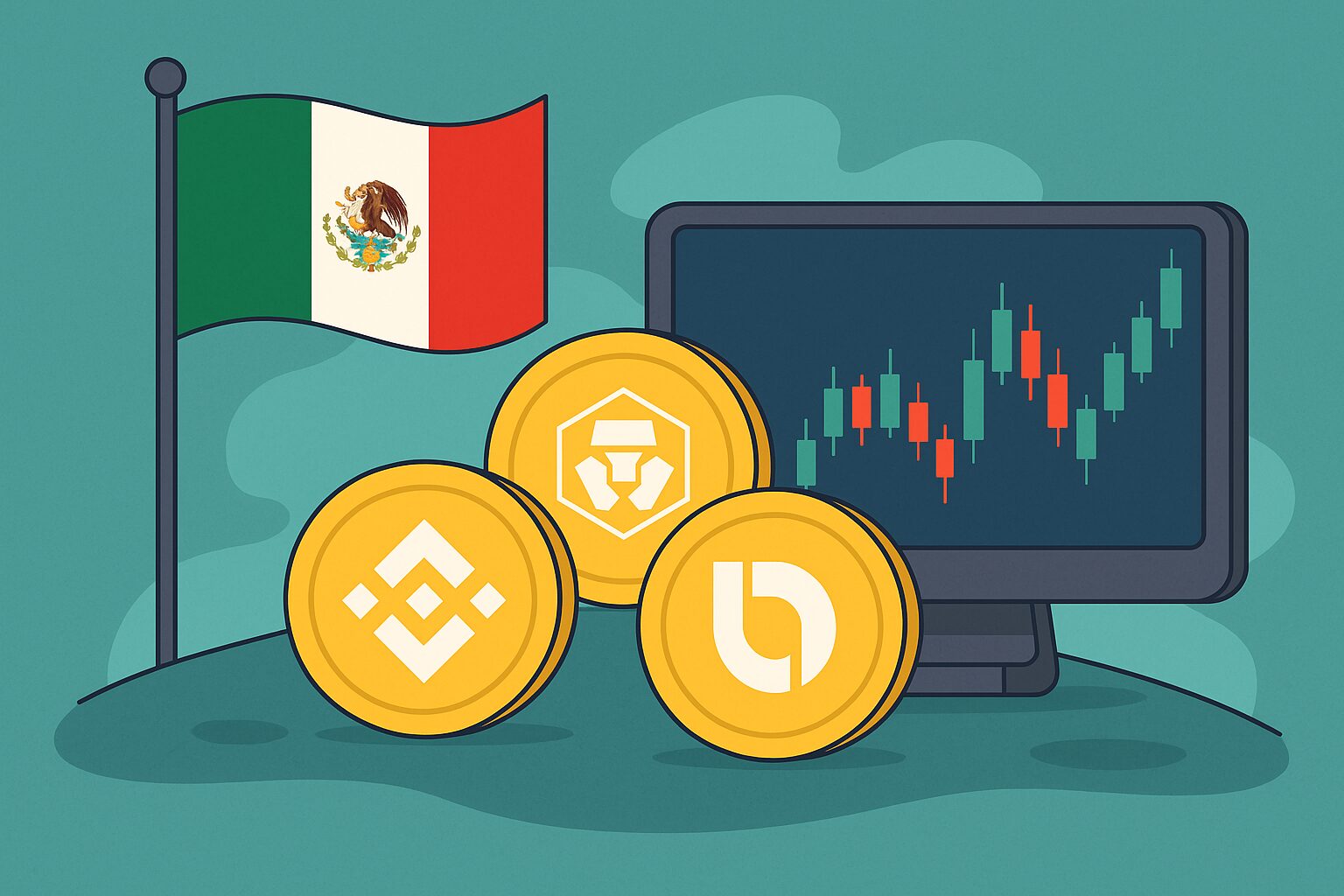 Mejores exchanges centralizados (CEX) para México: plataformas internacionales y locales