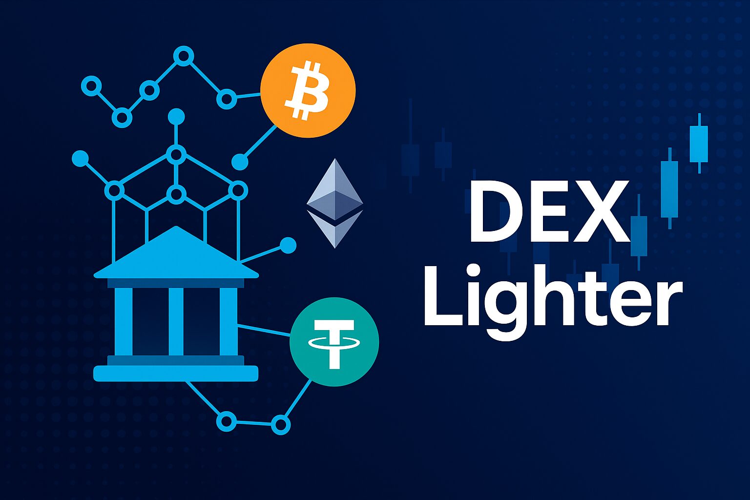 Интерфейс децентрализованной биржи Lighter