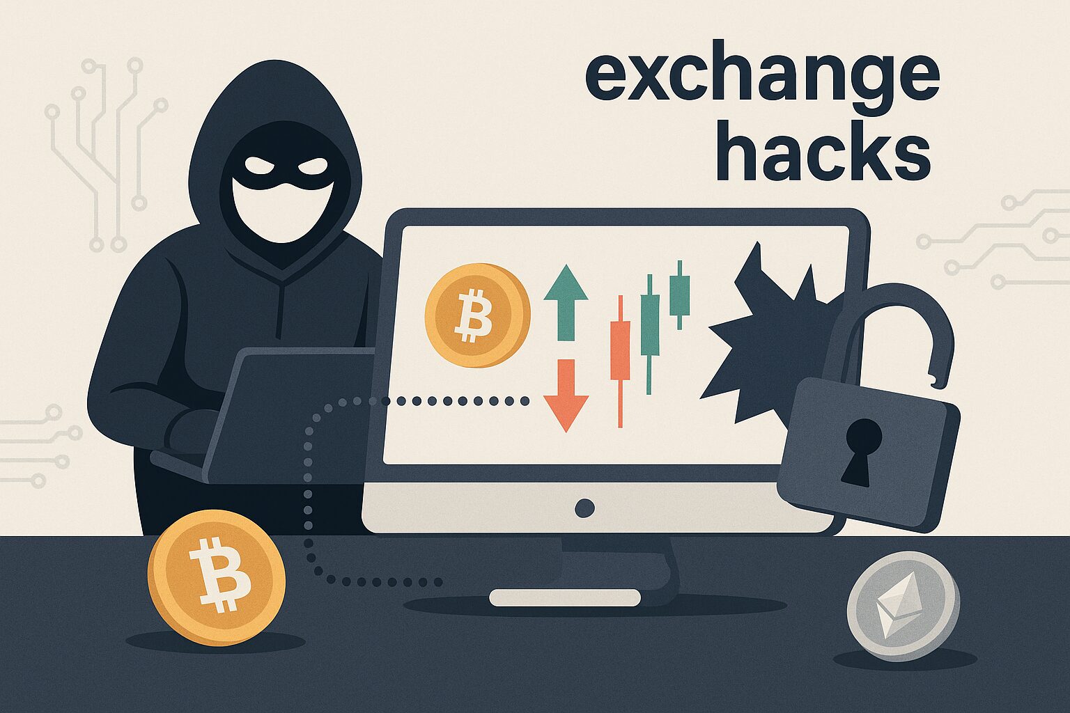 Mayores hackeos de exchanges de criptomonedas: casos, consecuencias y lecciones